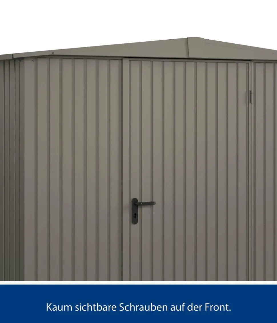 Hörmann Berry-Gerätehaus Classic-S Typ 1, ca. B258,8/H216/T121,3 cm