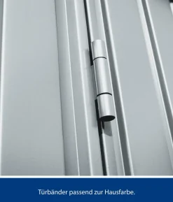 Hörmann Berry-Gerätehaus Classic-S Typ 1, ca. B258,8/H216/T121,3 cm