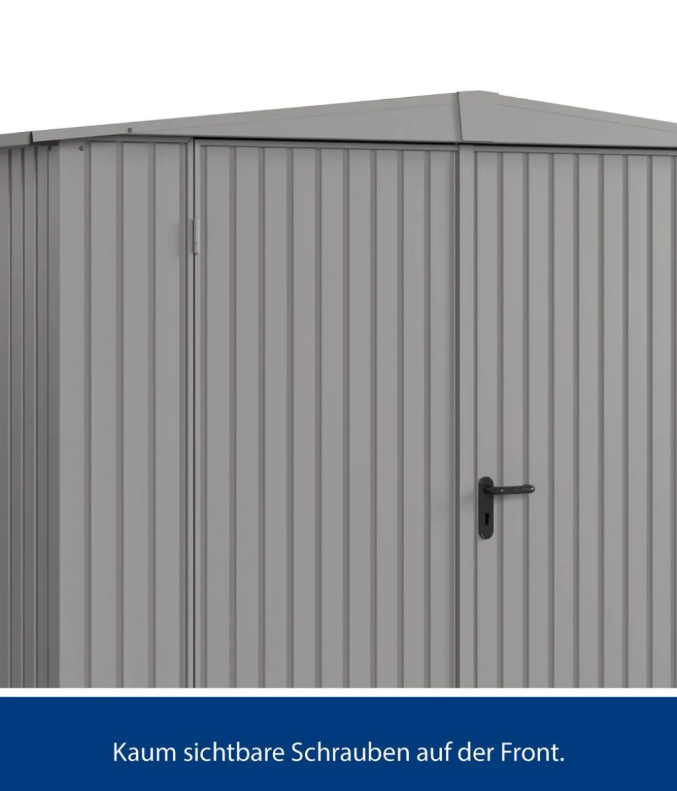 Hörmann Berry-Gerätehaus Classic-S Typ 1, ca. B258,8/H216/T121,3 cm