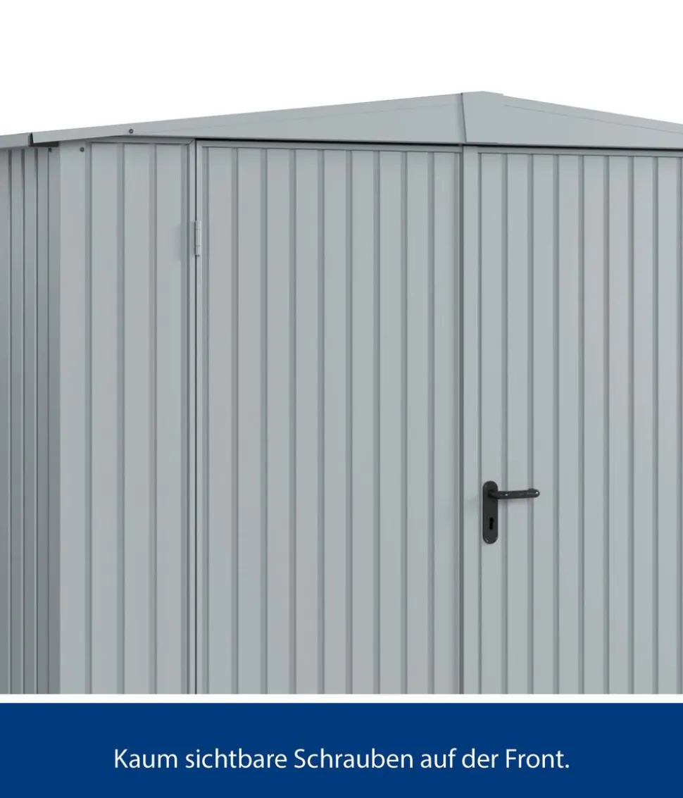 Hörmann Berry-Gerätehaus Classic-S Typ 1, ca. B258,8/H216/T121,3 cm