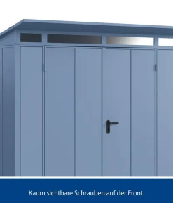 Hörmann Berry-Gerätehaus Modern-P Typ 1, ca. B247,9/H228,6/T153 cm