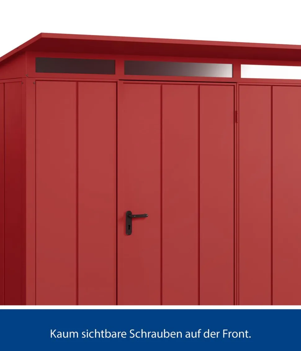 Hörmann Berry-Gerätehaus Modern-P Typ 1, ca. B247,9/H228,6/T153 cm