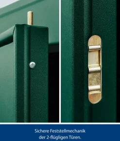 Hörmann Berry-Gerätehaus Modern-P Typ 1, ca. B247,9/H228,6/T153 cm