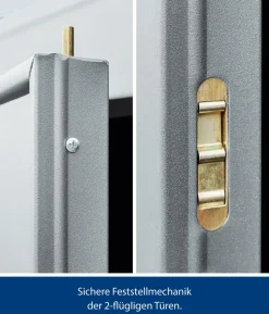 Hörmann Berry-Gerätehaus Modern-P Typ 1, ca. B247,9/H228,6/T153 cm