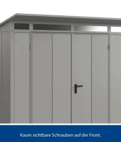 Hörmann Berry-Gerätehaus Modern-P Typ 1, ca. B247,9/H228,6/T153 cm