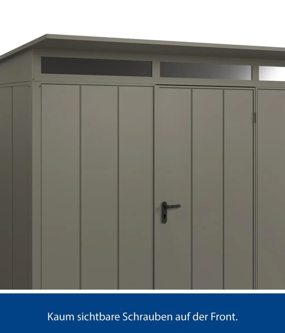 Hörmann Berry-Gerätehaus Modern-P Typ 3, ca. B312,7/H232,3/T283,4 cm