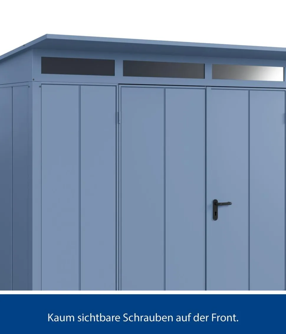 Hörmann Berry-Gerätehaus Modern-P Typ 3, ca. B312,7/H232,3/T283,4 cm