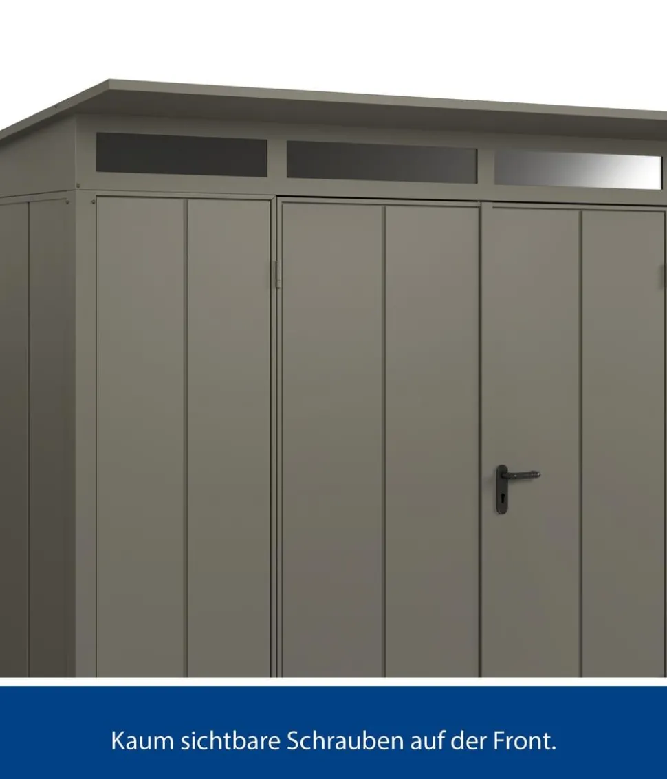 Hörmann Berry-Gerätehaus Modern-P Typ 3, ca. B312,7/H232,3/T283,4 cm