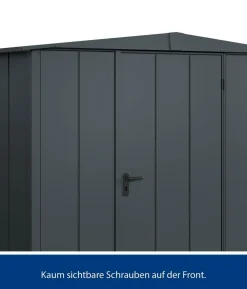 Hörmann Berry-Gerätehaus Modern-S Typ 2, ca. B258,8/H216/T247,7 cm