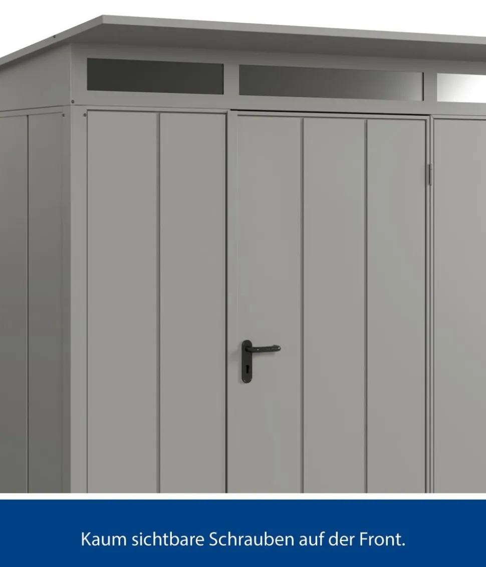 Hörmann Berry-Gerätehaus Modern-P Typ 2, ca. B247,9/H232,3/T283,4 cm