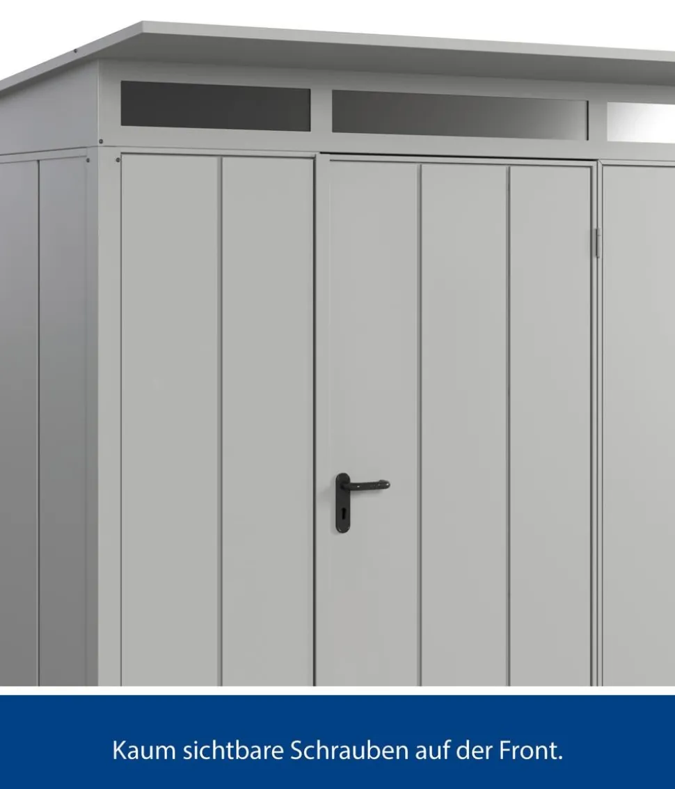 Hörmann Berry-Gerätehaus Modern-P Typ 2, ca. B247,9/H232,3/T283,4 cm