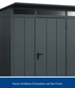 Hörmann Berry-Gerätehaus Modern-P Typ 2, ca. B247,9/H232,3/T283,4 cm