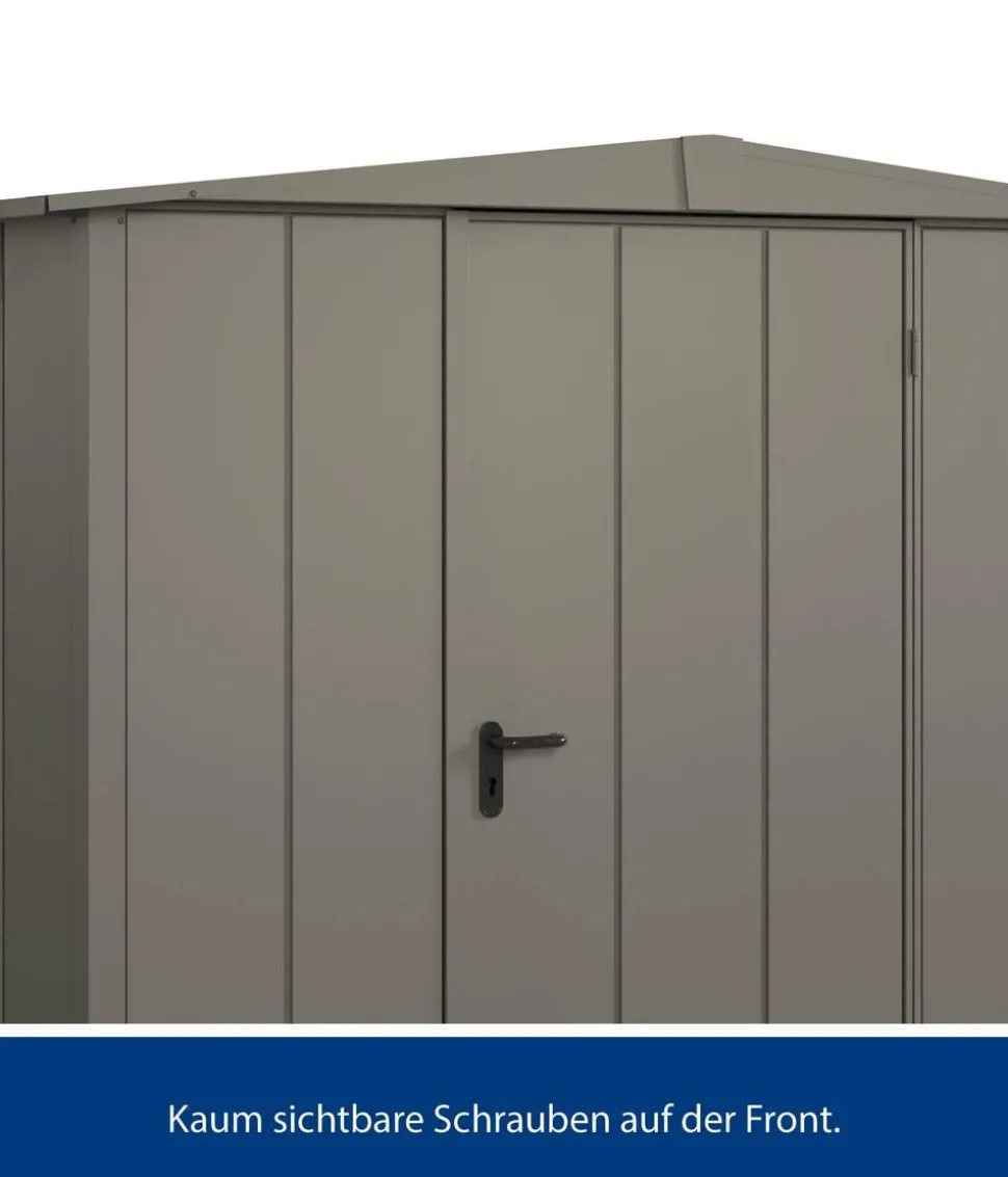 Hörmann Berry-Gerätehaus Modern-S Typ 1, ca. B258,8/H216/T121,3 cm
