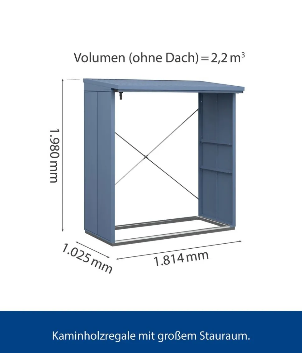 Hörmann Berry-Kaminholzregal Modern