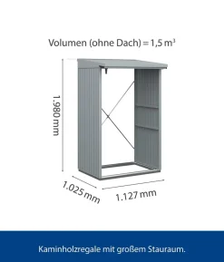 Hörmann Berry-Kaminholzregal Classic