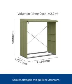 Hörmann Berry-Kaminholzregal Classic