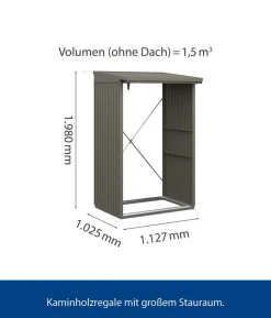 Hörmann Berry-Kaminholzregal Classic
