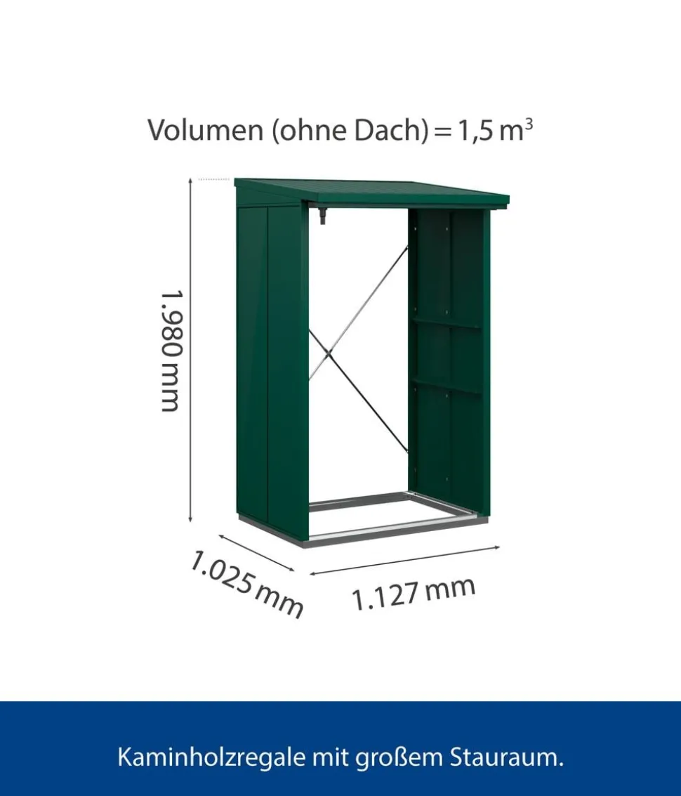Hörmann Berry-Kaminholzregal Modern