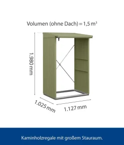 Hörmann Berry-Kaminholzregal Classic