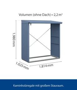Hörmann Berry-Kaminholzregal Classic