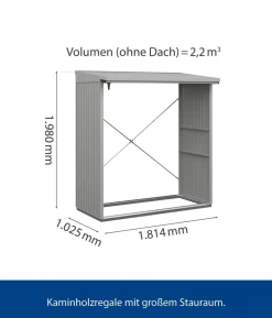 Hörmann Berry-Kaminholzregal Classic