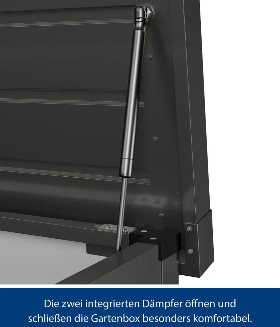 Hörmann Gartenbox Juno Modern 1620, 700 Liter, ca. B166/H72,5/T87,5 cm