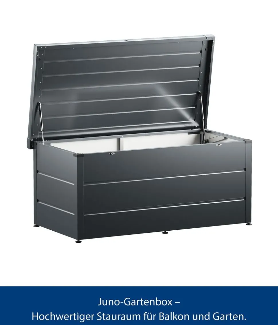 Hörmann Gartenbox Juno Modern 1620, 700 Liter, ca. B166/H72,5/T87,5 cm