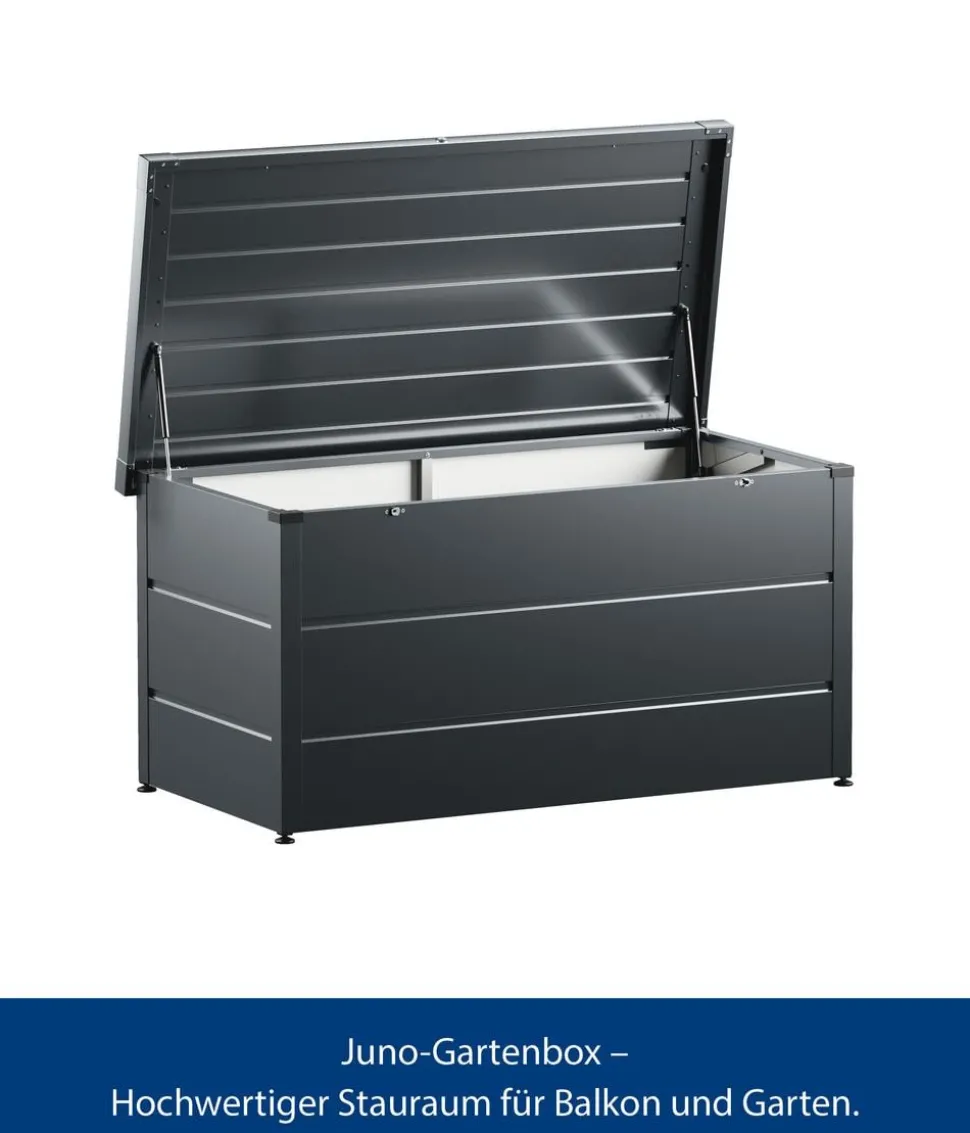 Hörmann Gartenbox Juno Modern 1320, 400 Liter, ca. B136/H72,5/T67,5 cm