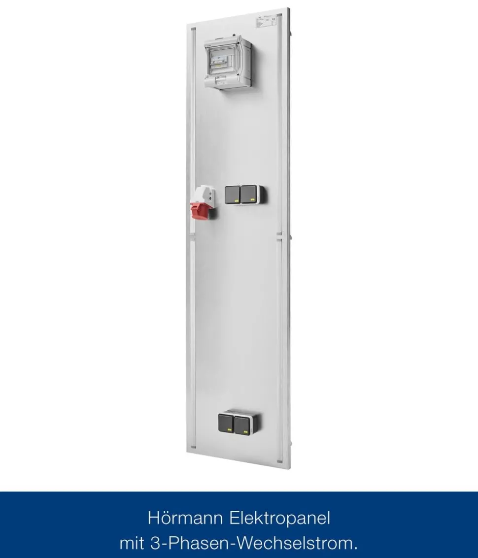 Hörmann Juno/EcoStar Juno/Euroline Elektropanel mit 3-Phasen-Wechselstrom, ca. B47/H170/T2 cm
