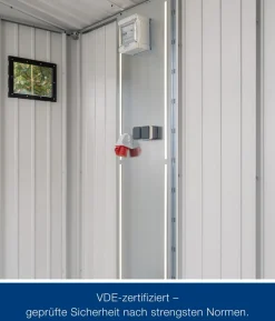 Hörmann Juno/EcoStar Juno/Euroline Elektropanel mit 3-Phasen-Wechselstrom, ca. B47/H170/T2 cm