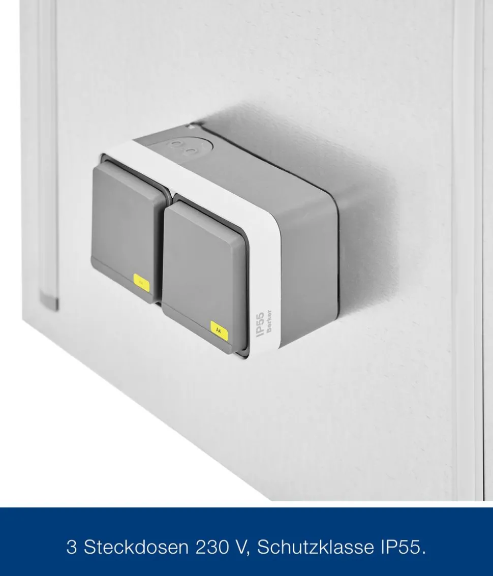 Hörmann Juno/EcoStar Juno/Euroline Elektropanel mit 3-Phasen-Wechselstrom, ca. B47/H170/T2 cm