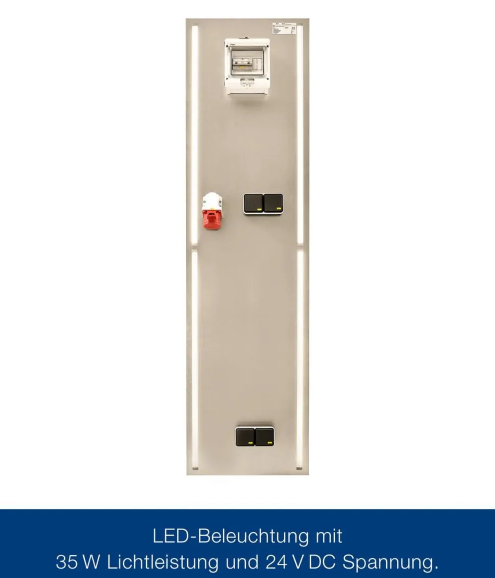 Hörmann Juno/EcoStar Juno/Euroline Elektropanel mit 3-Phasen-Wechselstrom, ca. B47/H170/T2 cm