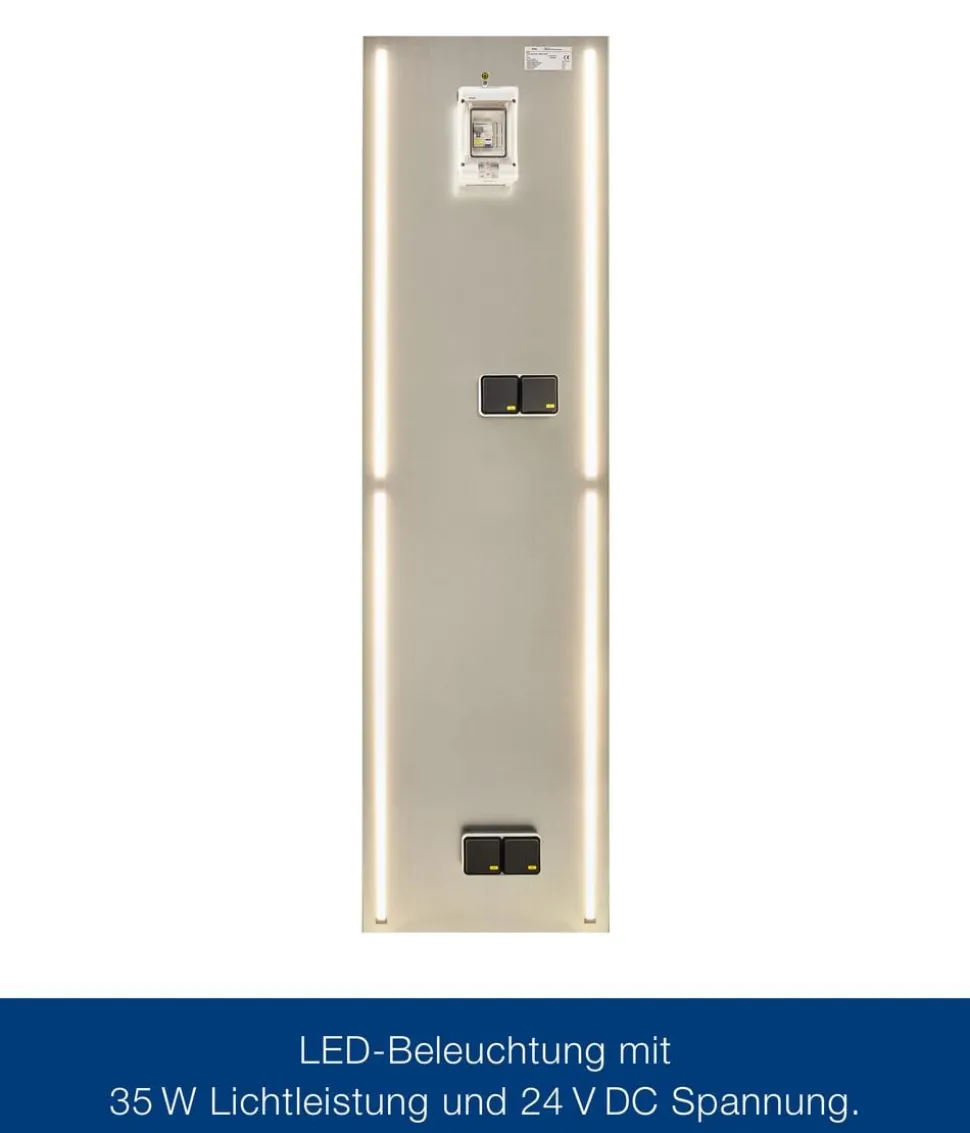 Hörmann Juno Elektropanel mit 1-Phasen-Wechselstrom, ca. B47/H180/T2 cm