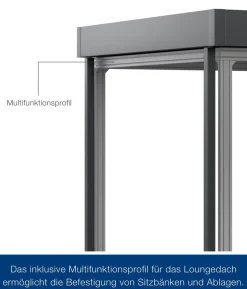 Hörmann Juno Loungedach für JFD5/9/12, ca. B321/H220/T229 cm