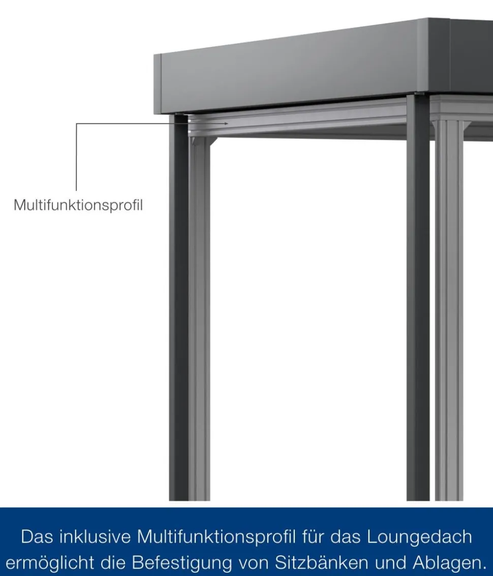 Hörmann Juno Loungedach für JFD7/11/14, ca. B225/H220/T325 cm