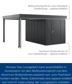 Hörmann Juno Loungedach für JFD7/11/14, ca. B225/H220/T325 cm