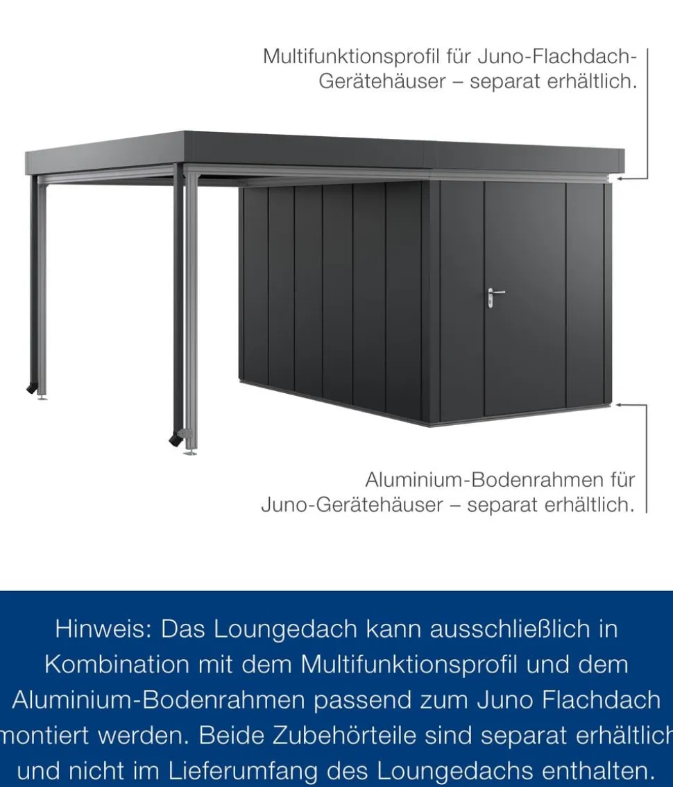 Hörmann Juno Loungedach für JFD7/11/14, ca. B225/H220/T325 cm