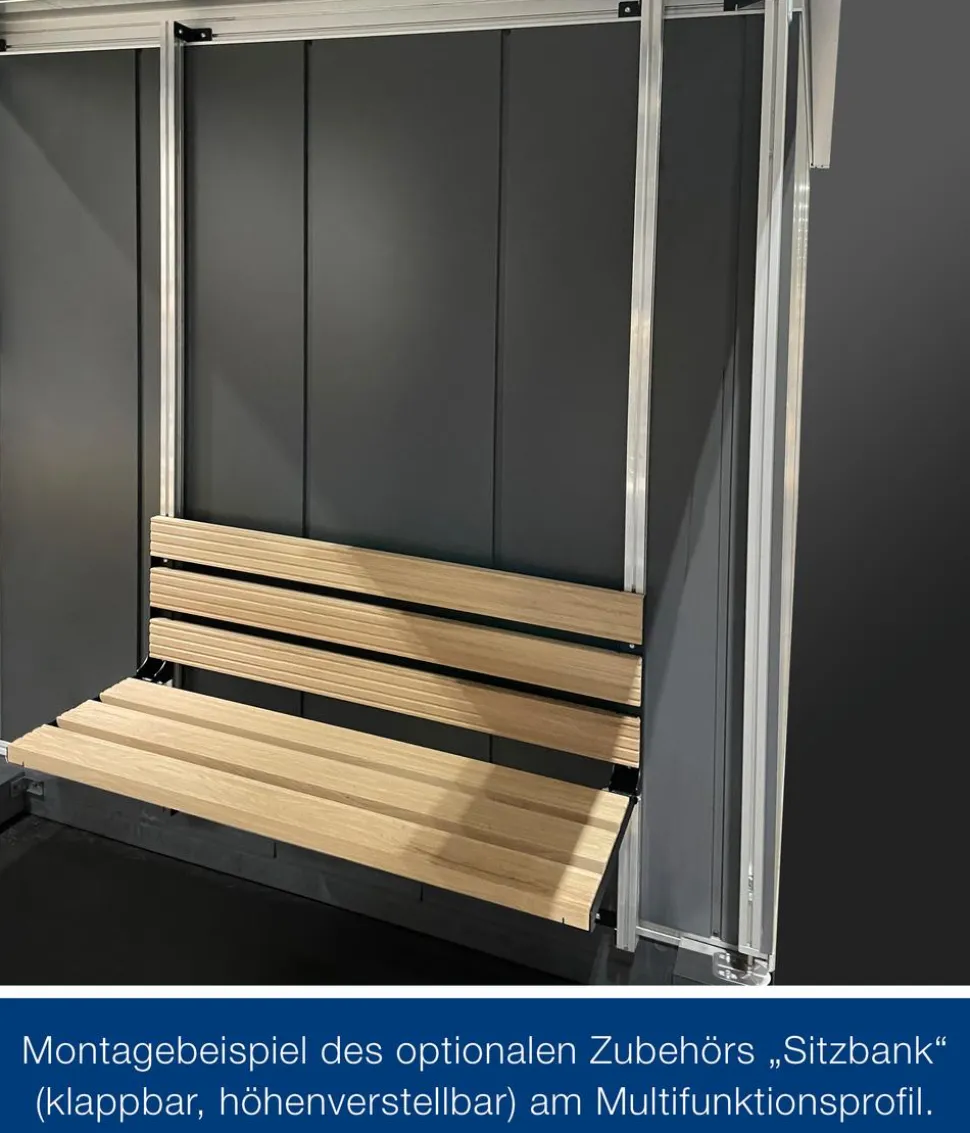 Hörmann Juno Multifunktionsprofil für JFD6/JFD9, ca. B262/T214 cm