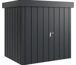 Hörmann Metallgerätehaus Juno JFD4 M-Sk Motiv Modern mit Doppeltür, ca. B229/H222/T181 cm