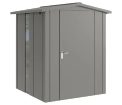 Hörmann Metallgerätehaus Juno JSD2 L-Sk Motiv Design bodentiefes Fenster, ca. B189/H219/T181 cm