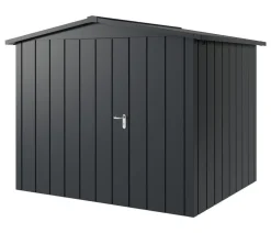 Hörmann Metallgerätehaus Juno JSD9 M-Sk Motiv Modern, ca. B285/H227/T237 cm