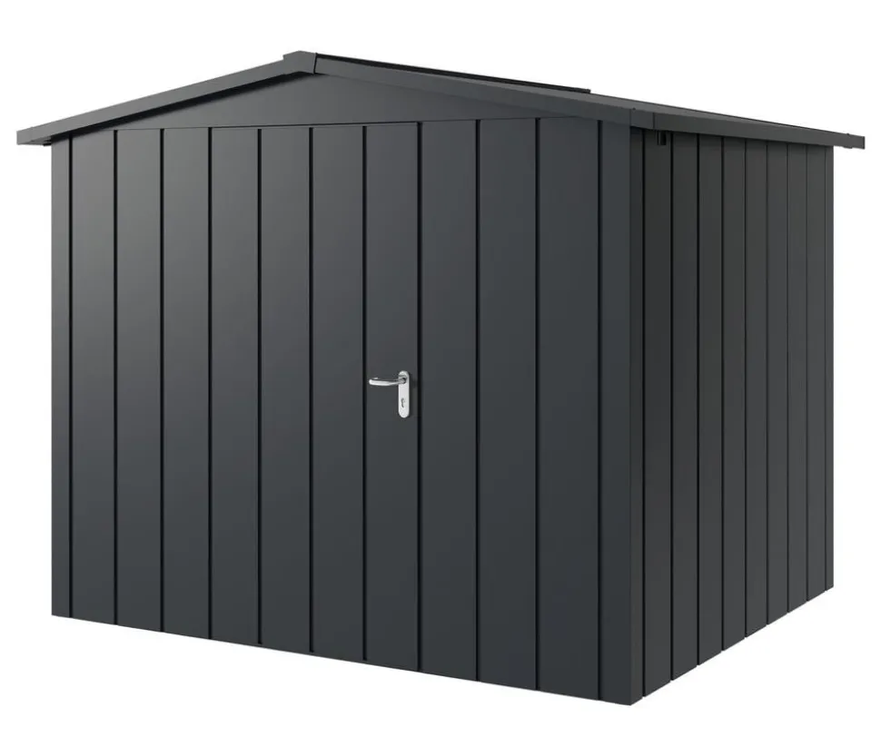 Hörmann Metallgerätehaus Juno JSD9 M-Sk Motiv Modern, ca. B285/H227/T237 cm