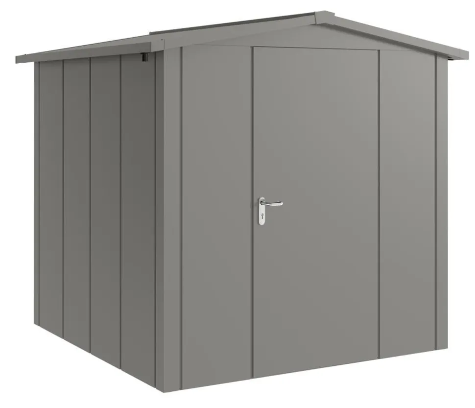 Hörmann Metallgerätehaus Juno JSD5 L-Sk Motiv Design, ca. B237/H223/T229 cm