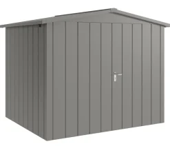 Hörmann Metallgerätehaus Juno JSD9 M-Sk Motiv Modern mit Doppeltür, ca. B285/H227/T237 cm