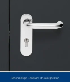 Hörmann Metallgerätehaus Juno JSD2 M-Sk Motiv Modern, ca. B189/H219/T181 cm
