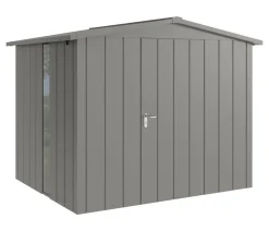 Hörmann Metallgerätehaus Juno JSD9 M-Sk Motiv Modern bodentiefes Fenster, ca. B285/H227/T237 cm