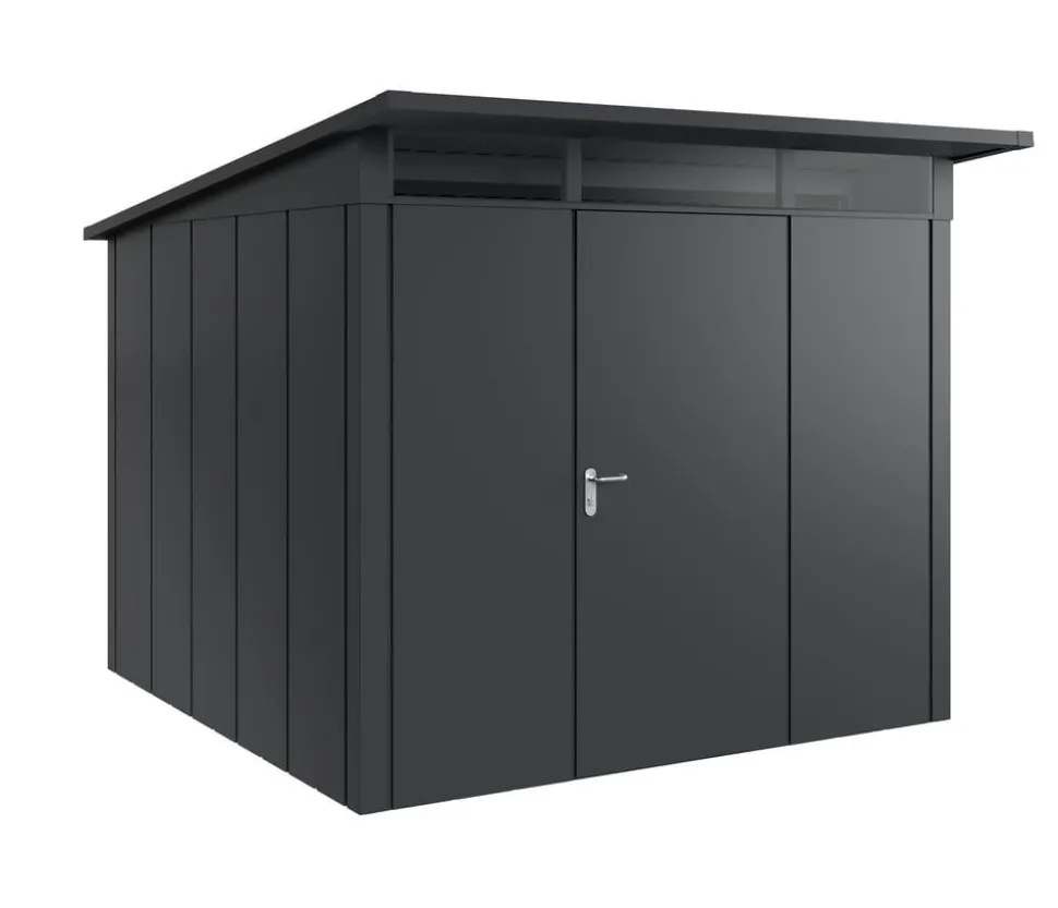 Hörmann Metallgerätehaus Juno JPD10 L-Sk Motiv Design, ca. B277/H232/T310 cm