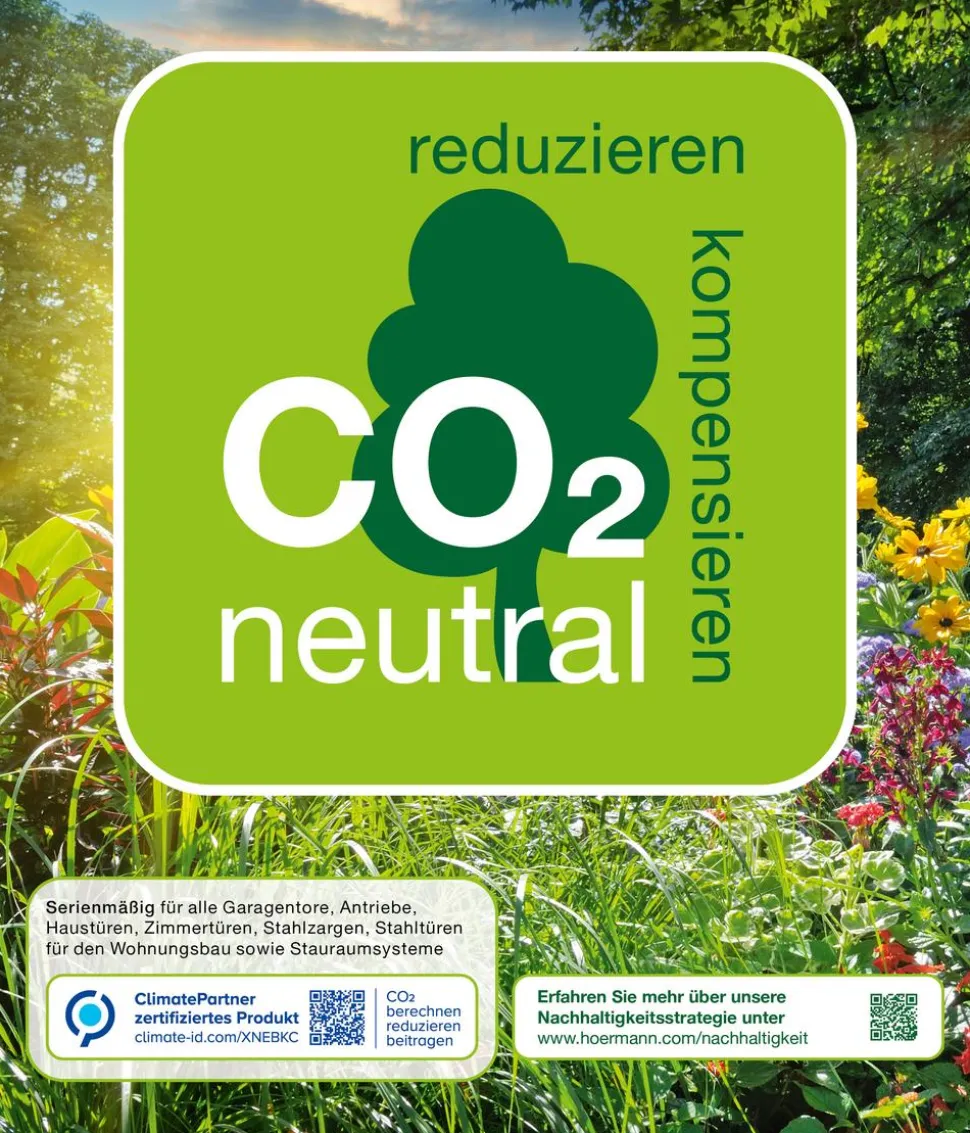 Hörmann Metallgerätehaus Juno JPD8 L-Sk Motiv Design, ca. B277/H224/T214 cm