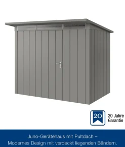 Hörmann Metallgerätehaus Juno JPD8 M-Sk Motiv Modern, ca. B277/H224/T214 cm