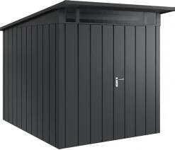 Hörmann Metallgerätehaus Juno JPD6 M-Sk Motiv Modern mit Doppeltür, ca. B229/H232/T310 cm